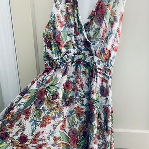 Maggie London Floral Maxi